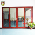 AS/NZ2208 standard double clear glazing aluminium frame heavy duty commercial building used metal security doors